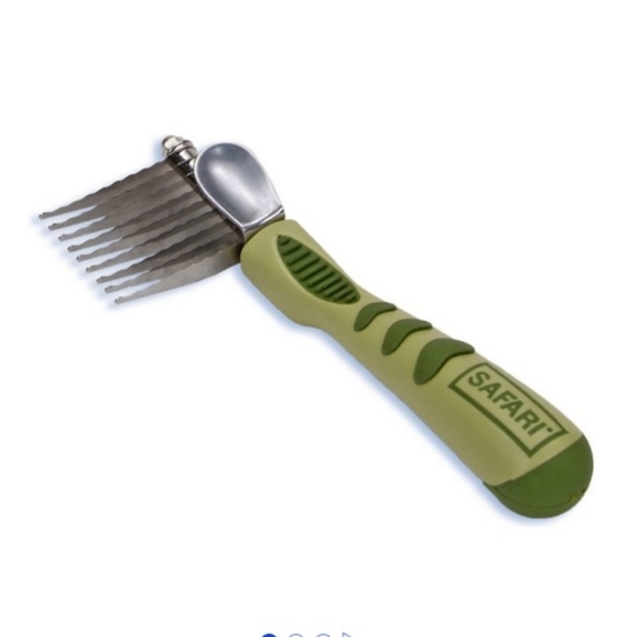 New Safari dematting comb &  7 1/2" Steel grooming comb - Picture 3 of 6